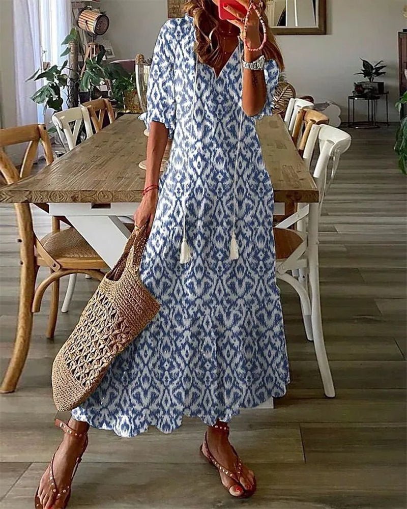 Sabrina | Effortless Boho Dress with Flattering Fit