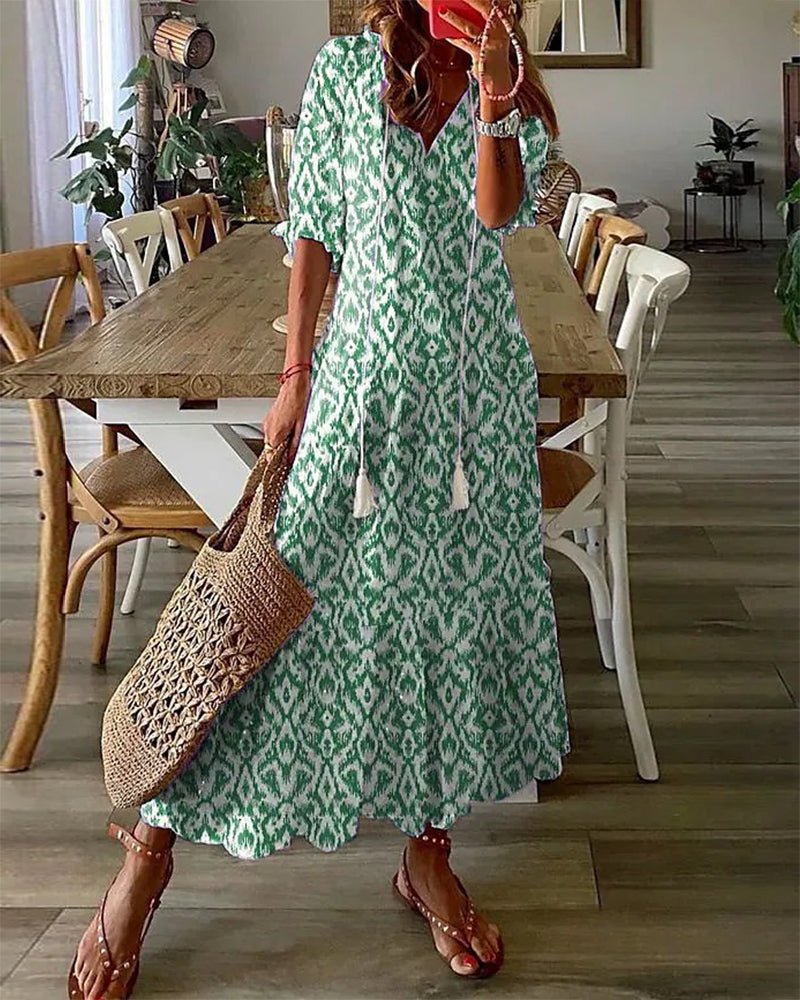 Sabrina | Effortless Boho Dress with Flattering Fit