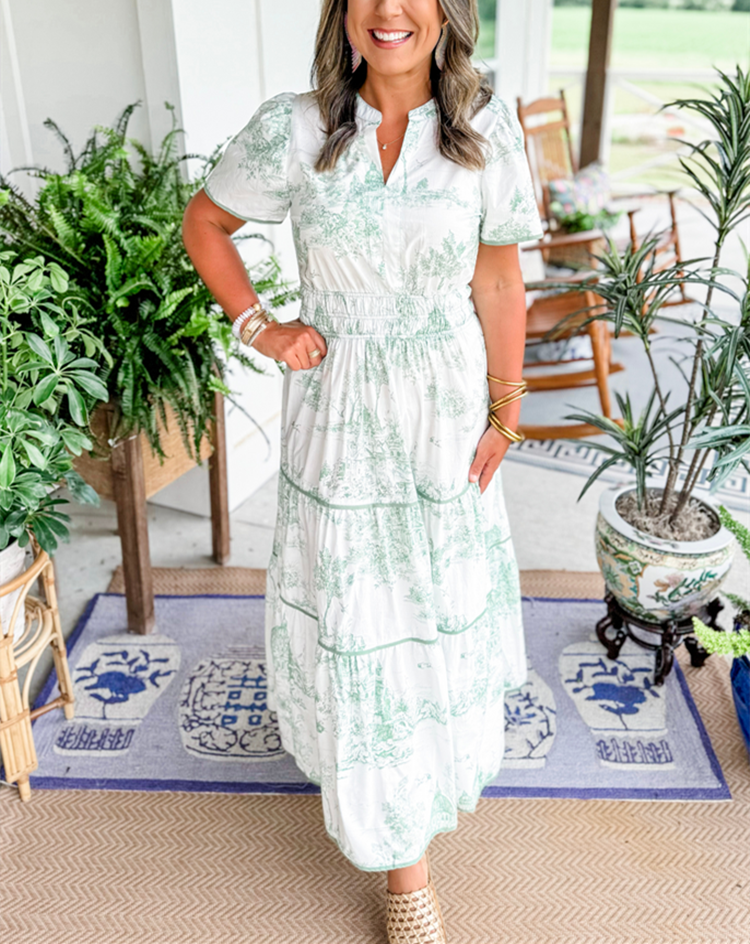 Alessandra | Classic Toile Maxi