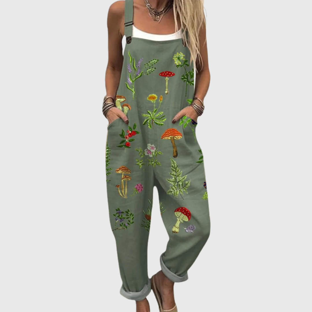 Pamela | Woodland Whisper Jumpsuit