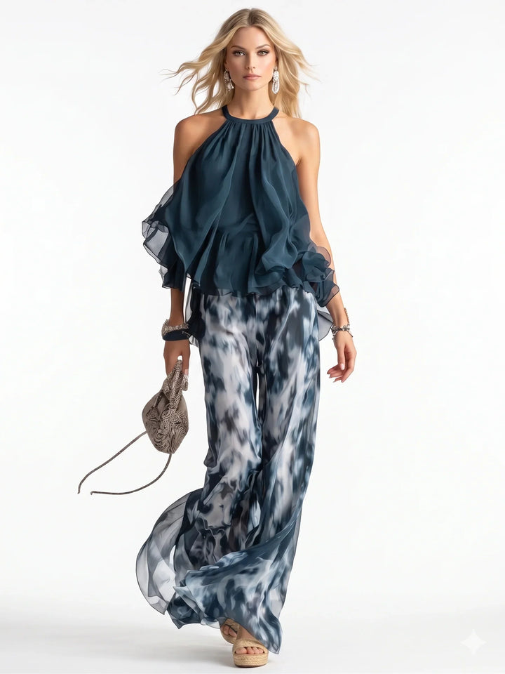 Clara™ | Chiffon Two-Piece Occasion Set