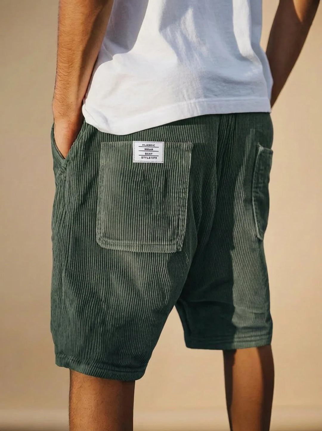 Tailored Corduroy Shorts