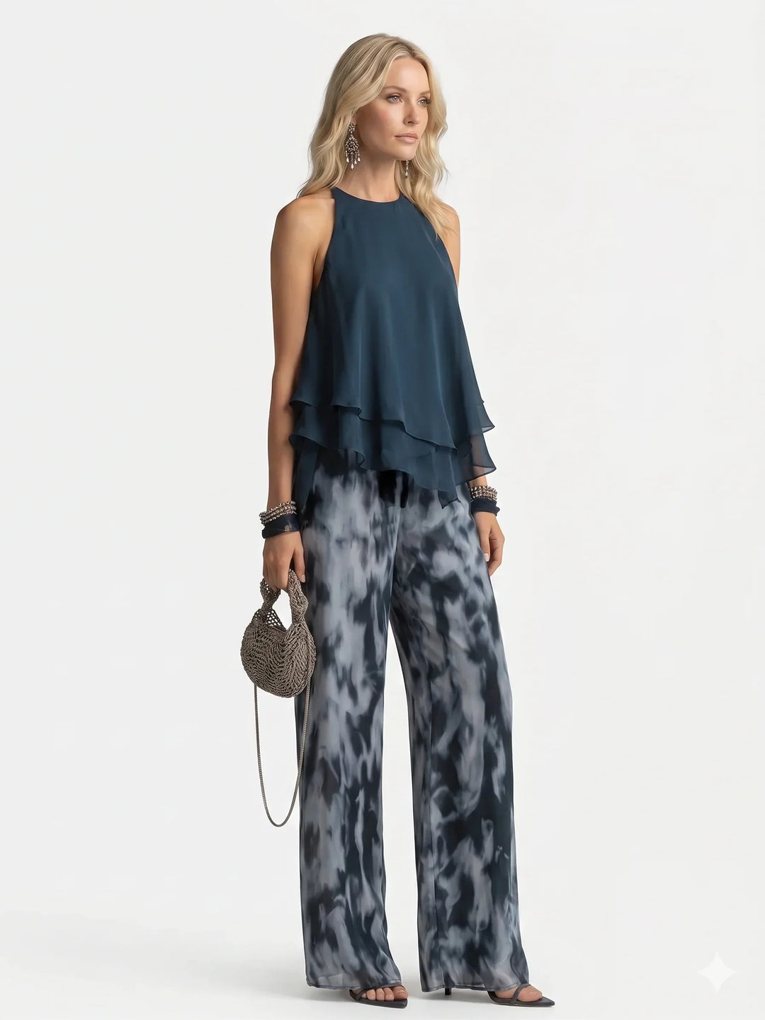 Clara™ | Chiffon Two-Piece Occasion Set