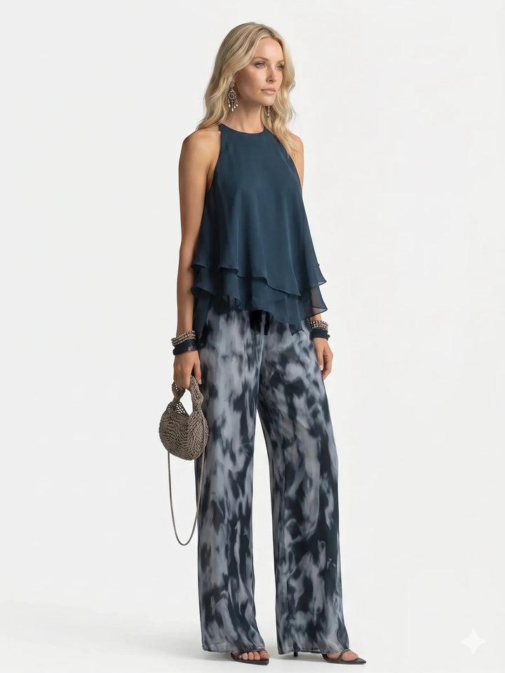 Clara™ | Chiffon Two-Piece Occasion Set