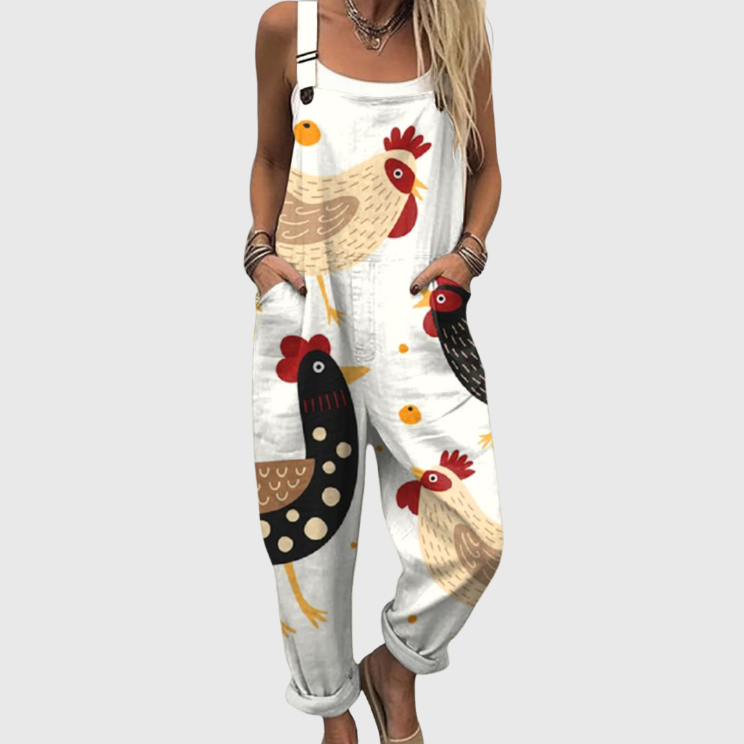 Zoey | Hen Charm Jumpsuit