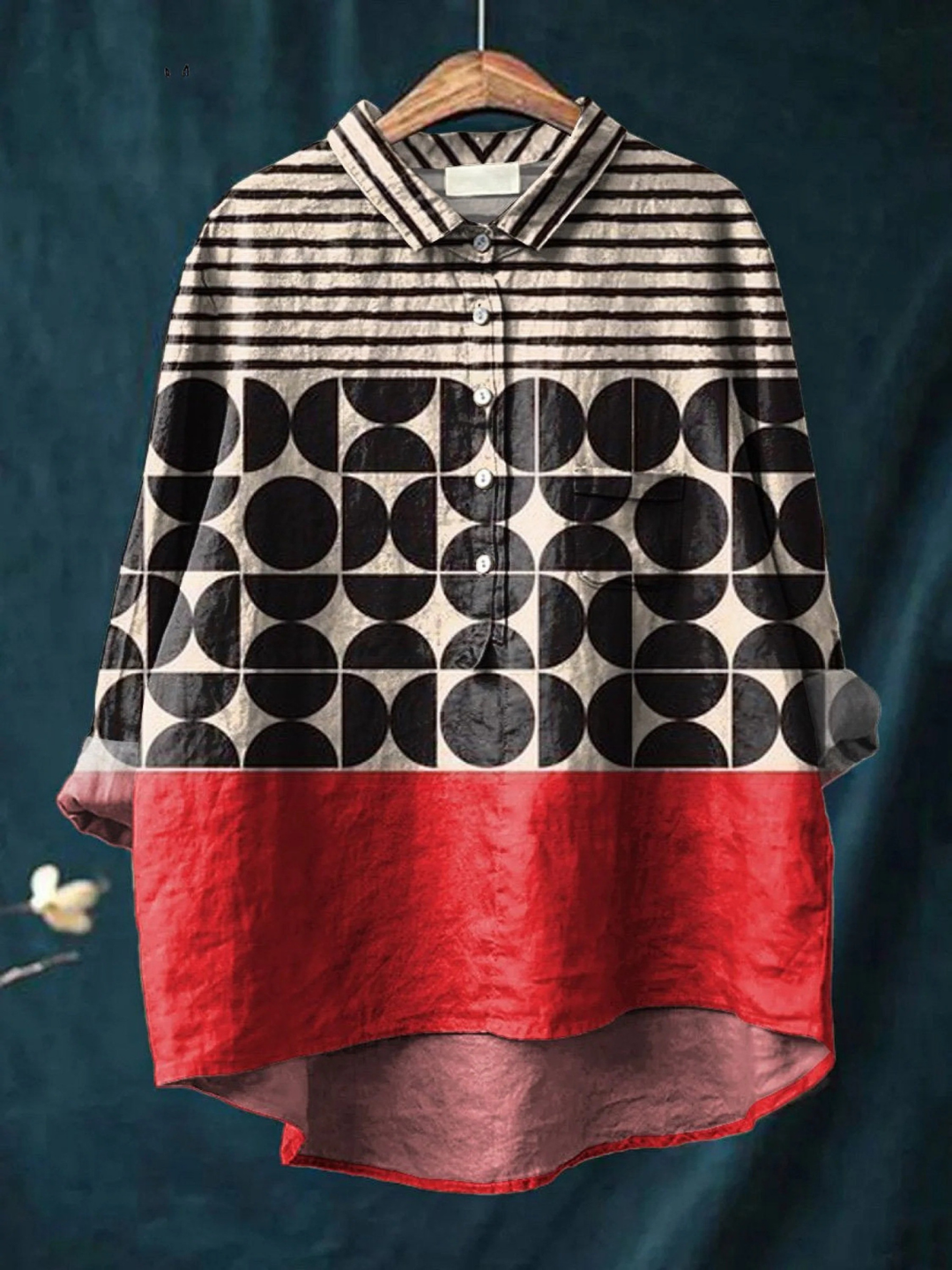 Freya | Artistry Geometric Pattern Printed Women&