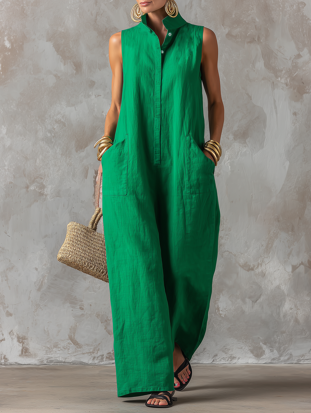 Camille | Relaxed Jumpsuit – Simple Style, Effortless Comfort