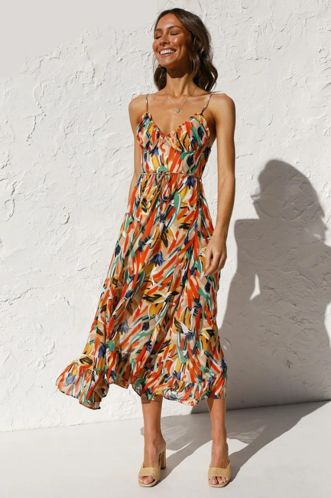 Valentina | Colourful Summer Dress