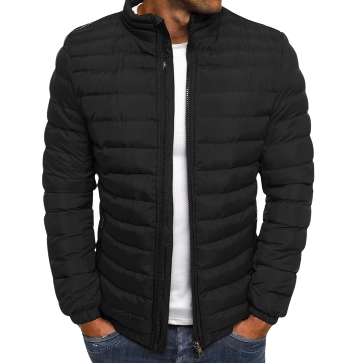 KIAN | COMFORTABLE STRIPED WARM JACKET