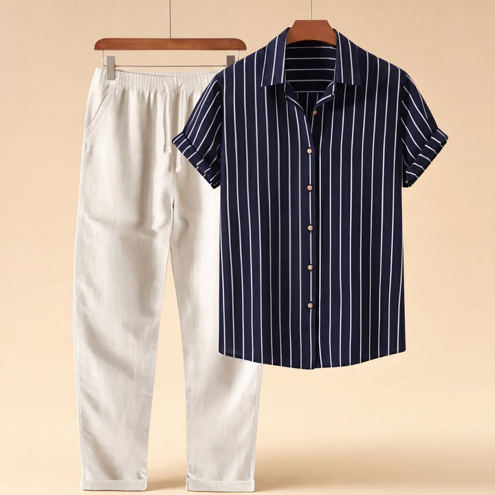 Hudson™ Striped Two-Piece Set
