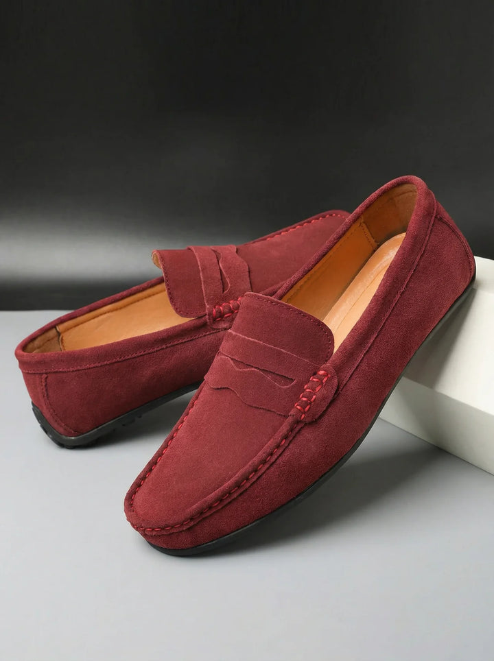 Harrington | Suede Slip-On Loafers