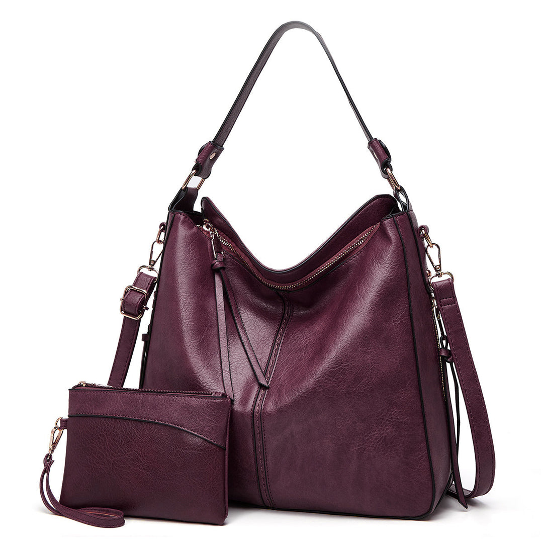 Cairo | Luxury Hobo Anti-Theft Handbag + FREE Pouch Wallet