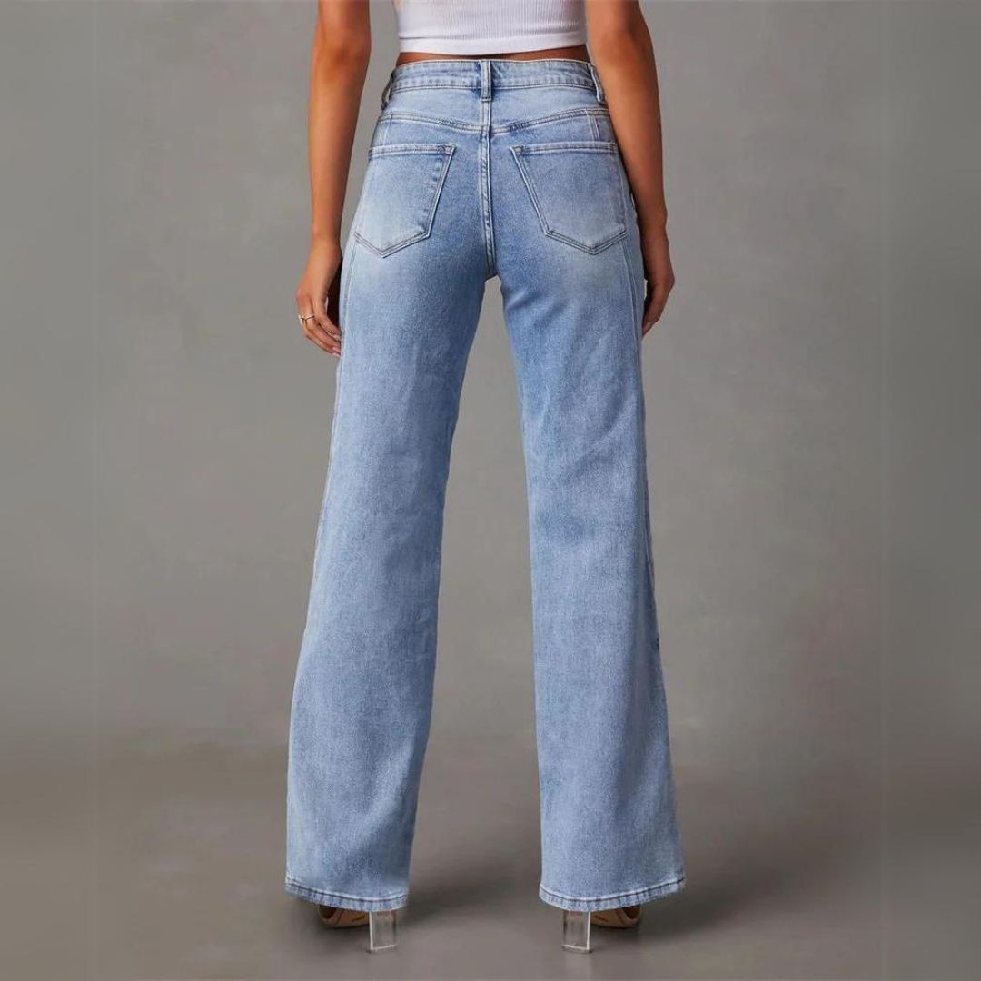 LUNA | TRENDY FLARED JEANS