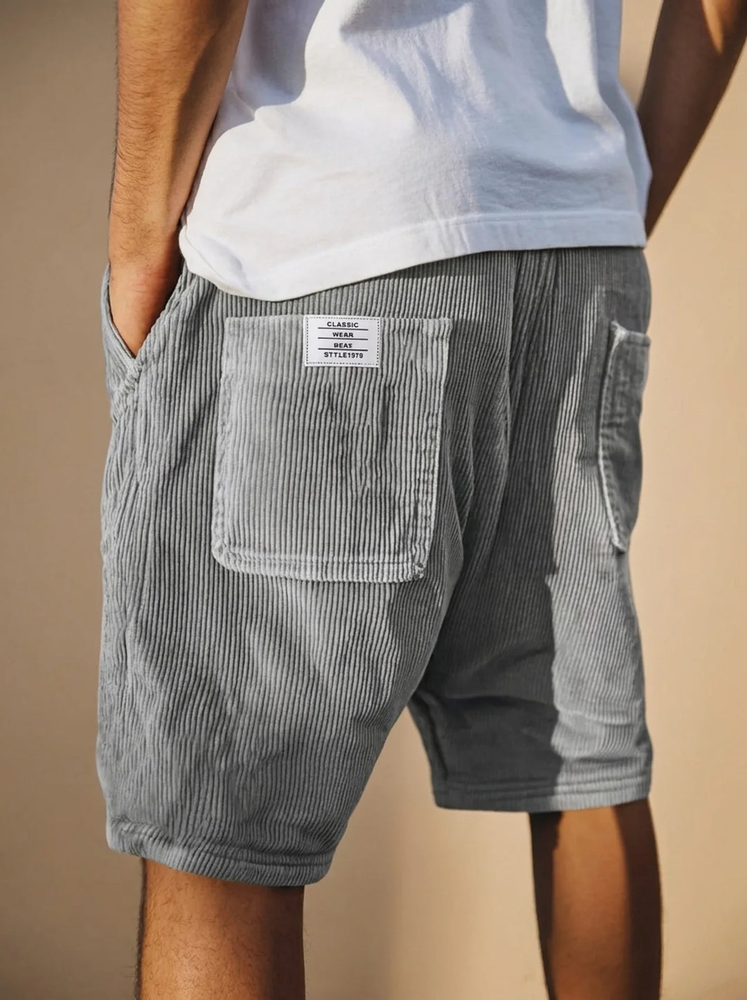 Tailored Corduroy Shorts