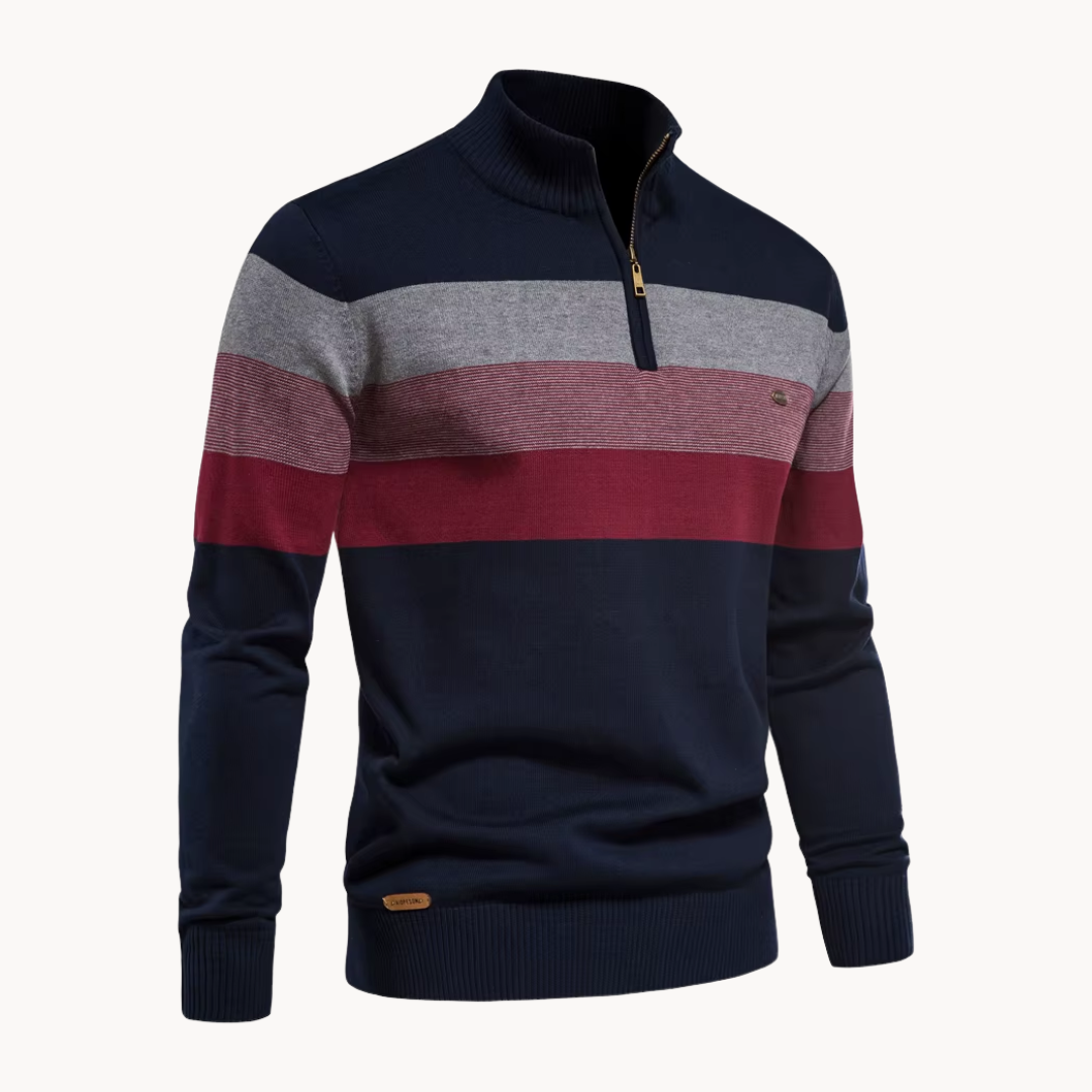 BLAKE | QUARTER-ZIP SWEATER