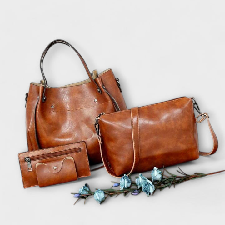 Sydney | 4-Piece Vintage Tote Set