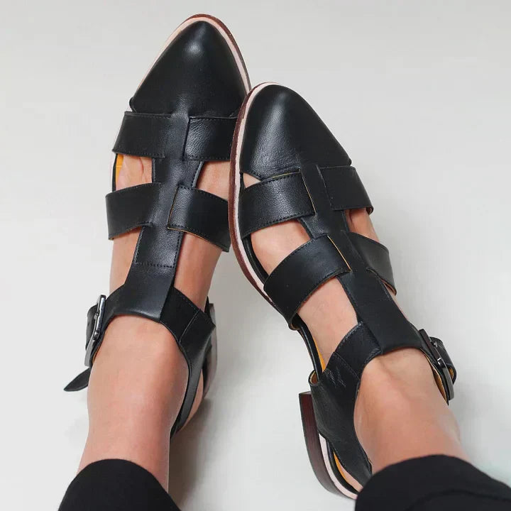 Amara | Handwoven Flat Sandals