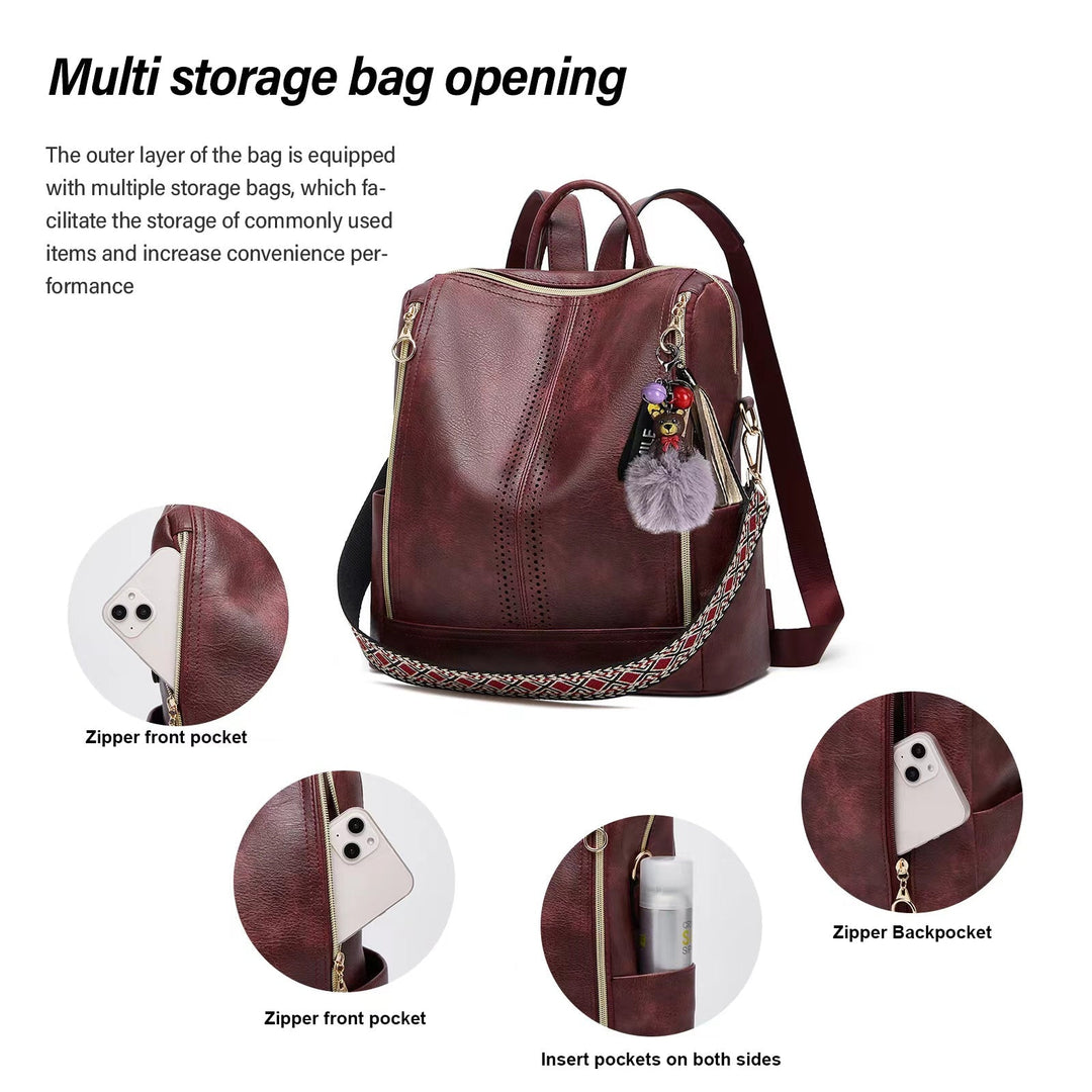 Delhi | Luxury 2-in-1 Convertible Backpack + Free Pouch