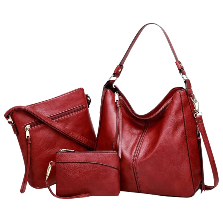 Chicago | Luxury 3-Piece Hobo Bag Set