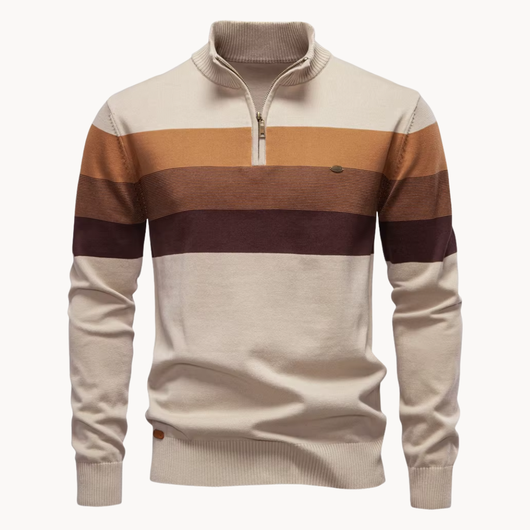 BLAKE | QUARTER-ZIP SWEATER