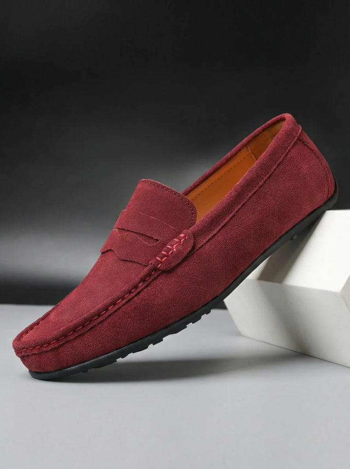 Harrington | Suede Slip-On Loafers