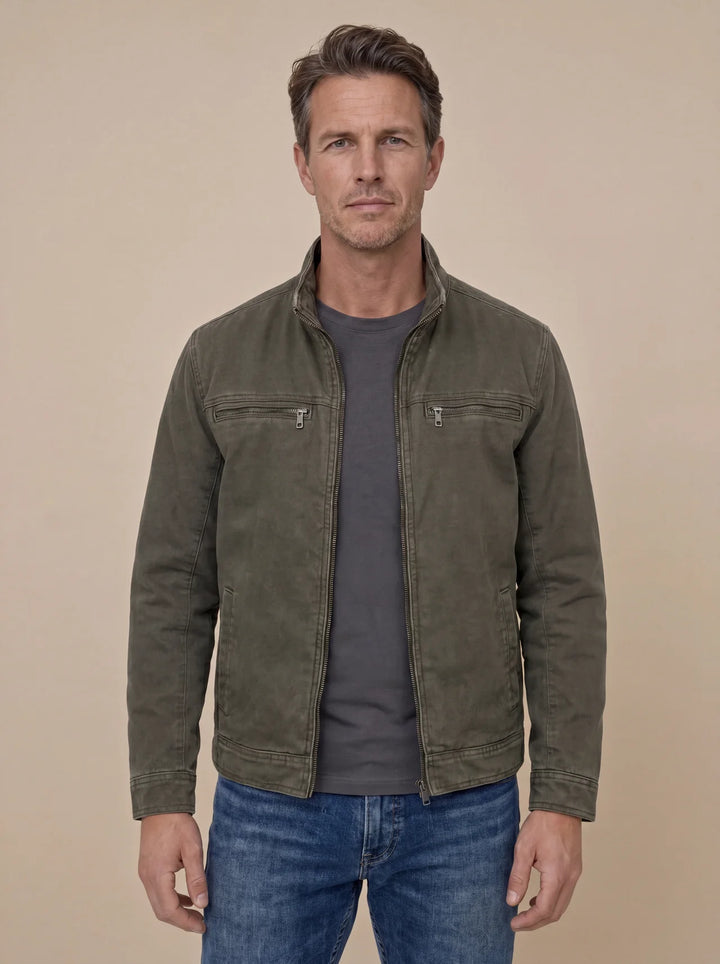 Vintage Olive Field Jacket