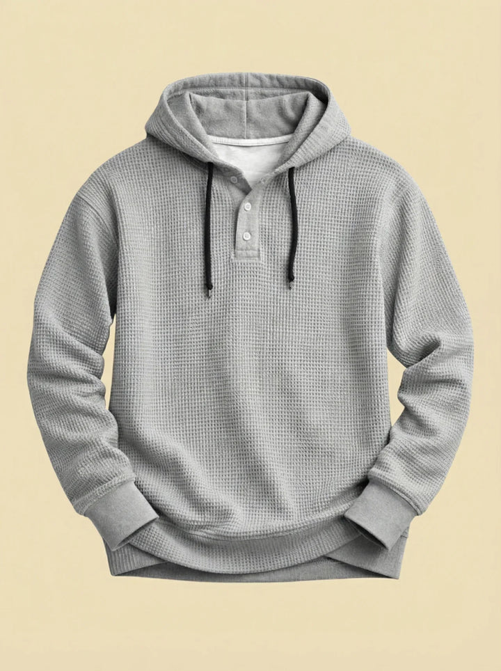 ALFRED | Textured Waffle Hoodie
