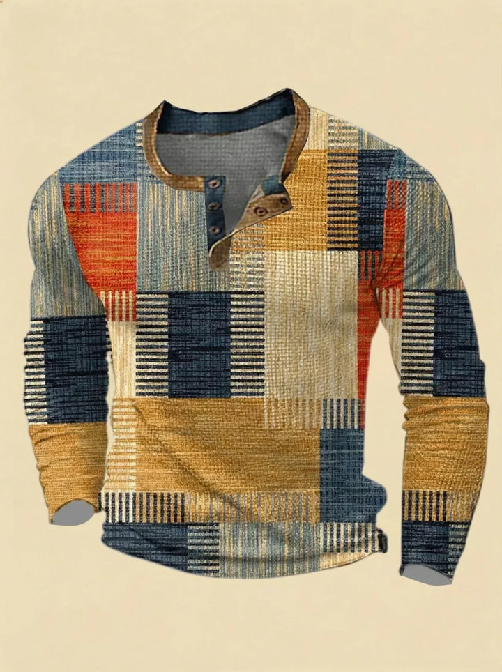 Ardeno Patchwork Statement Shirt