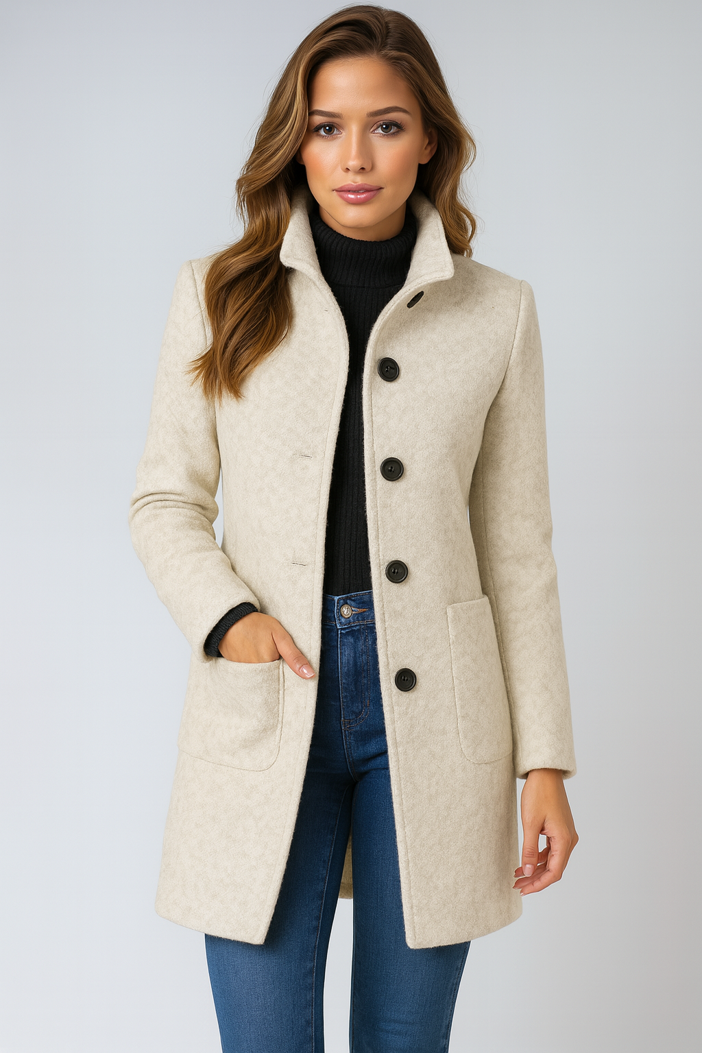 Silent Flex | High Collar Jacket