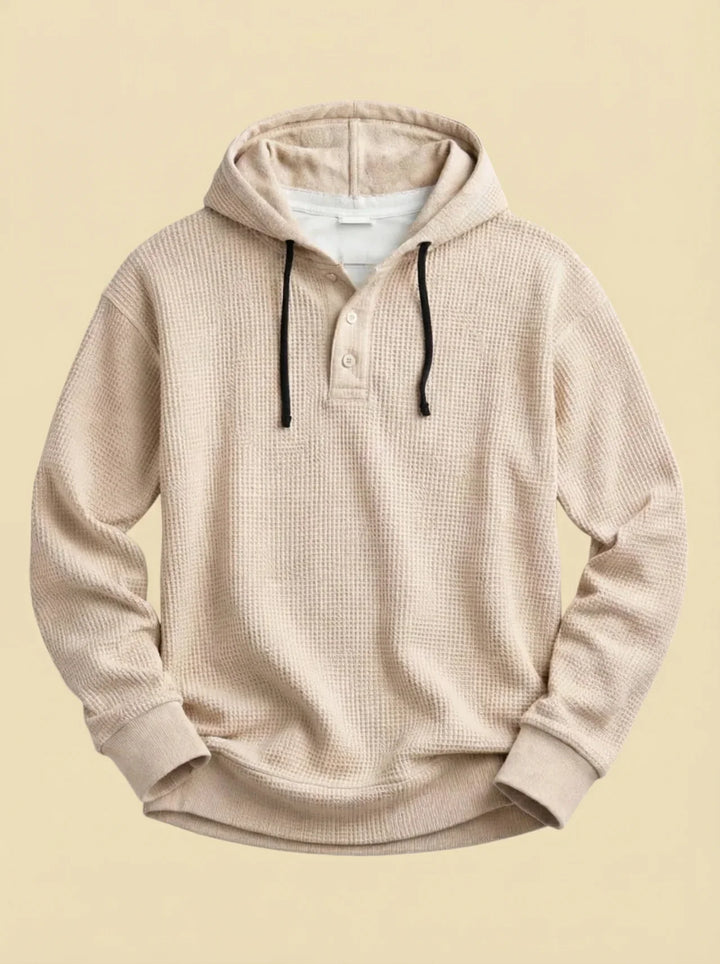 ALFRED | Textured Waffle Hoodie