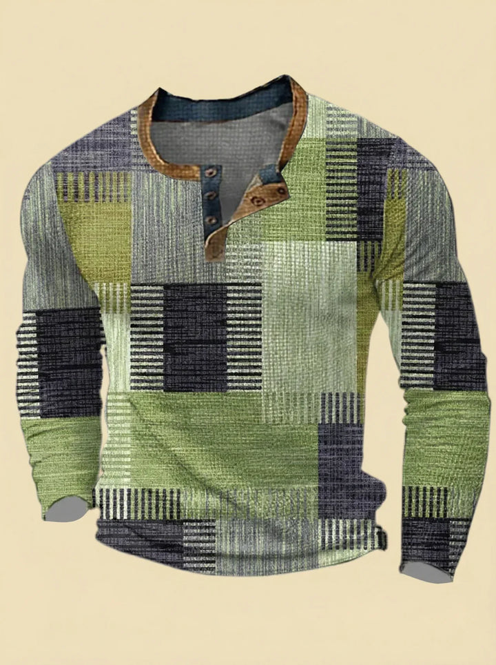 Ardeno Patchwork Statement Shirt