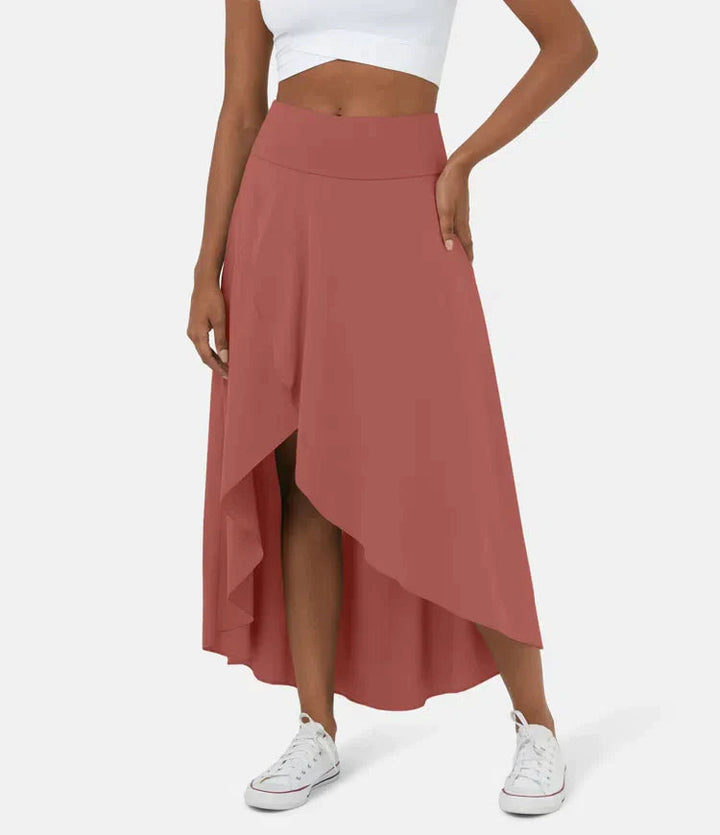 AMARA | STYLISH ASYMMETRIC MIDI SKIRT