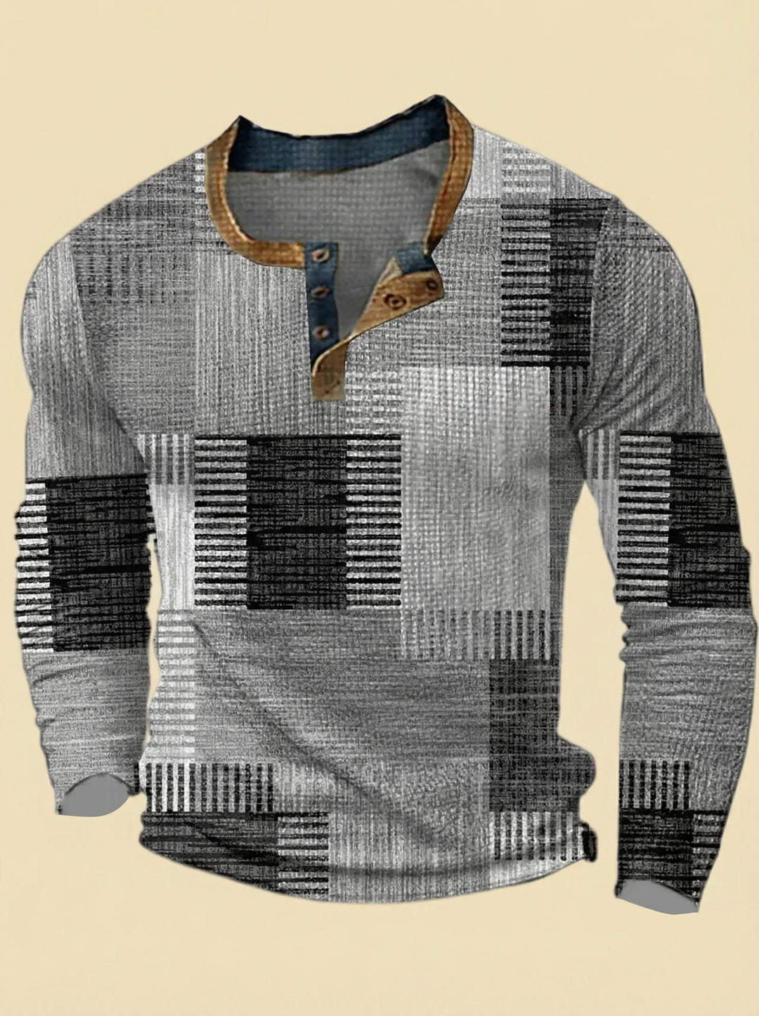 Ardeno Patchwork Statement Shirt