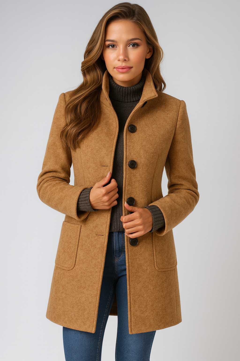 Silent Flex | High Collar Jacket