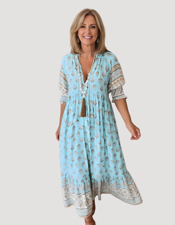 Amara | Flowing Bohemian Dress
