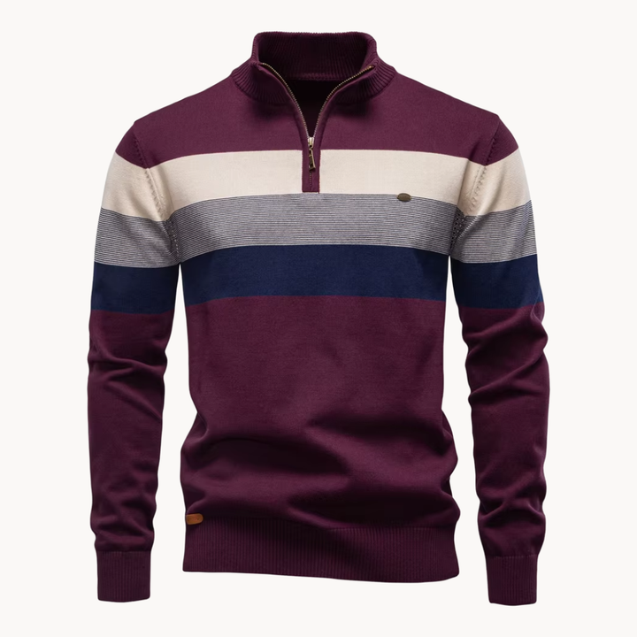 BLAKE | QUARTER-ZIP SWEATER