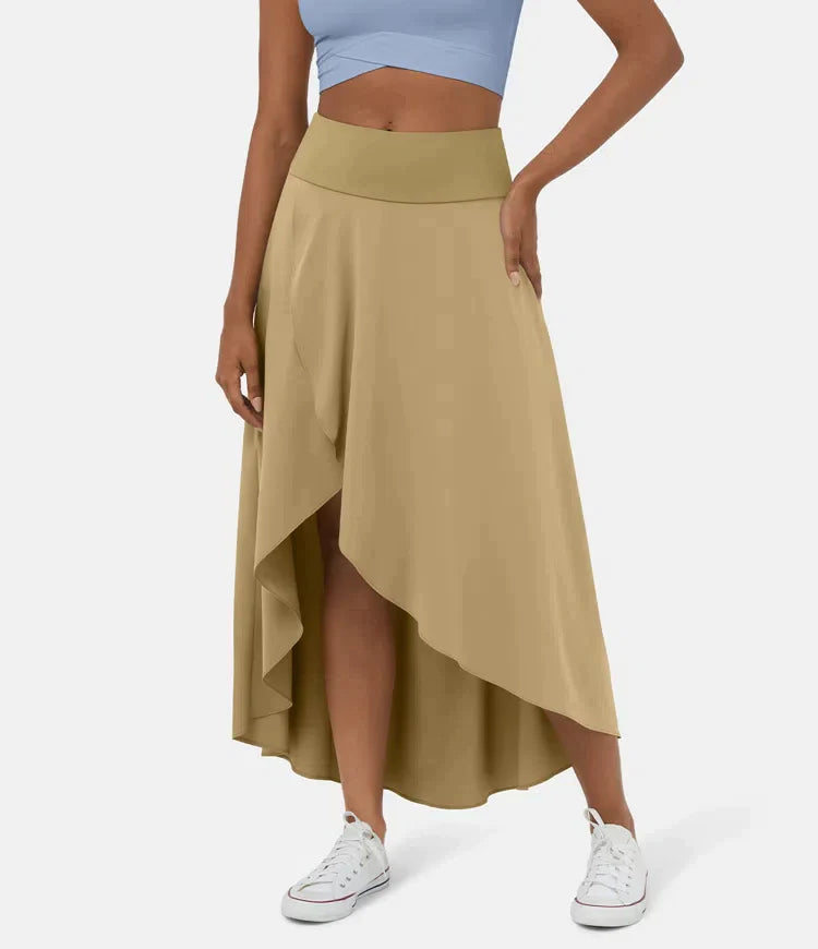 AMARA | STYLISH ASYMMETRIC MIDI SKIRT