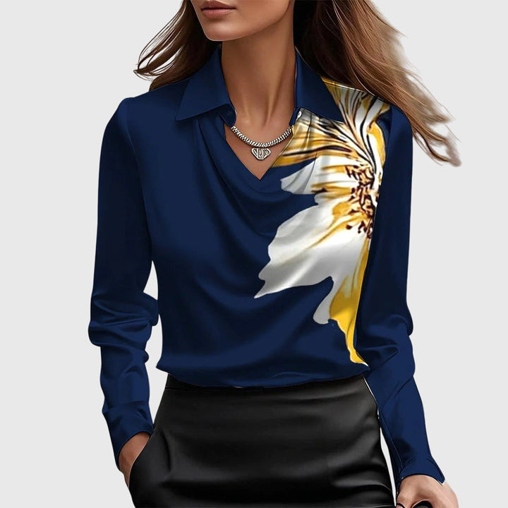 Luna | Luxe Satin Style Blouse