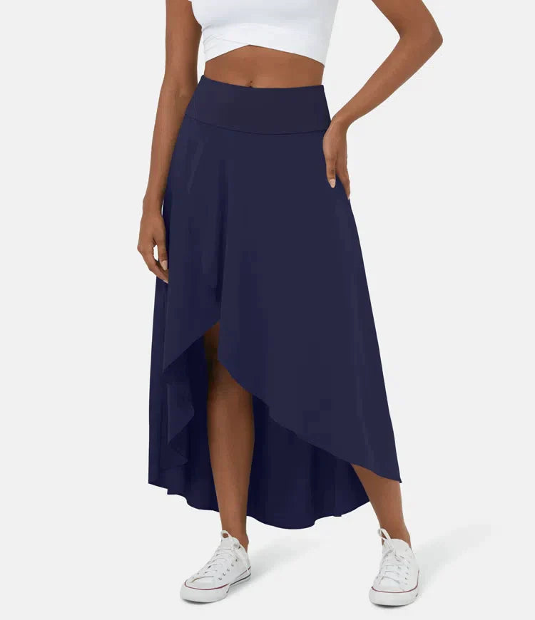 AMARA | STYLISH ASYMMETRIC MIDI SKIRT