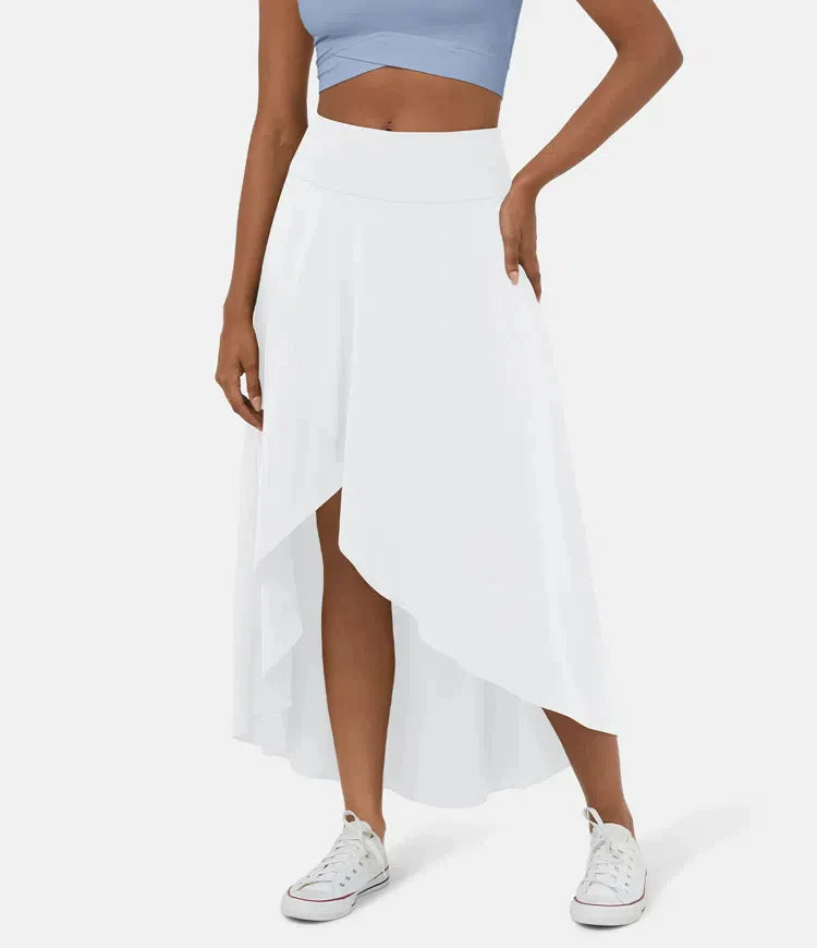 AMARA | STYLISH ASYMMETRIC MIDI SKIRT