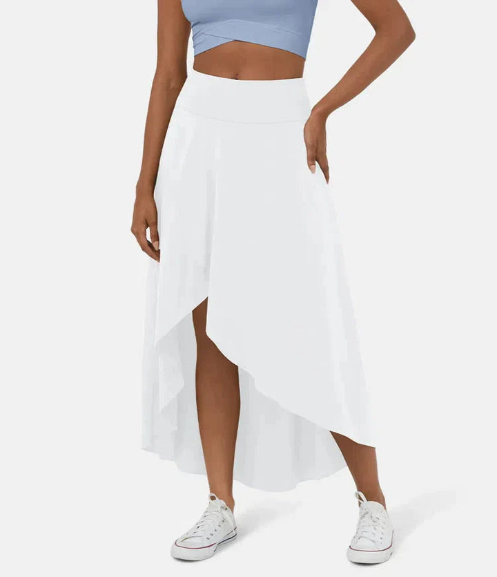 AMARA | STYLISH ASYMMETRIC MIDI SKIRT