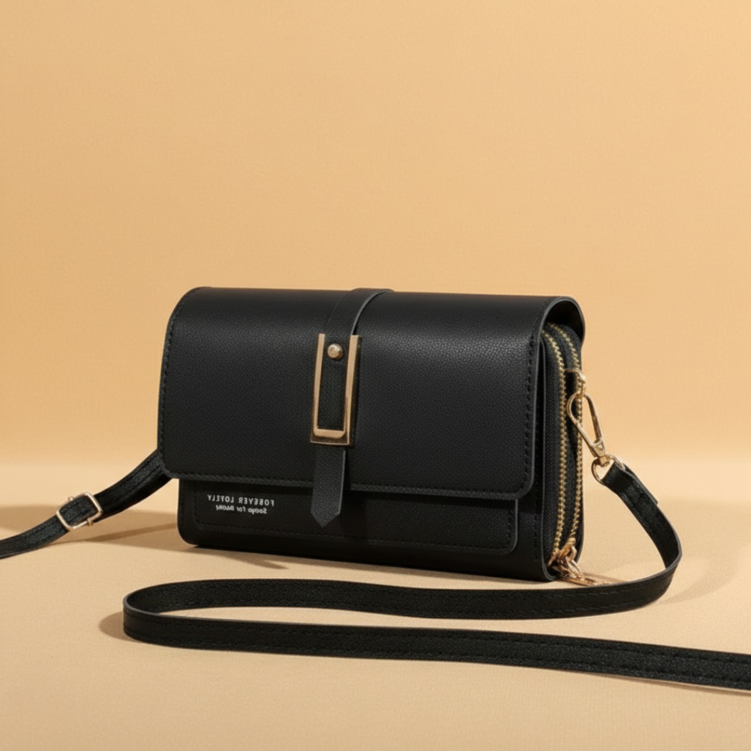 Hong Kong | Elegant crossbody shoulder bag - Stylish mobile phone and card holder