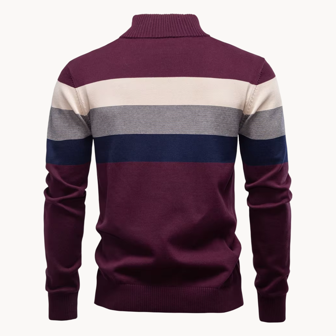 BLAKE | QUARTER-ZIP SWEATER