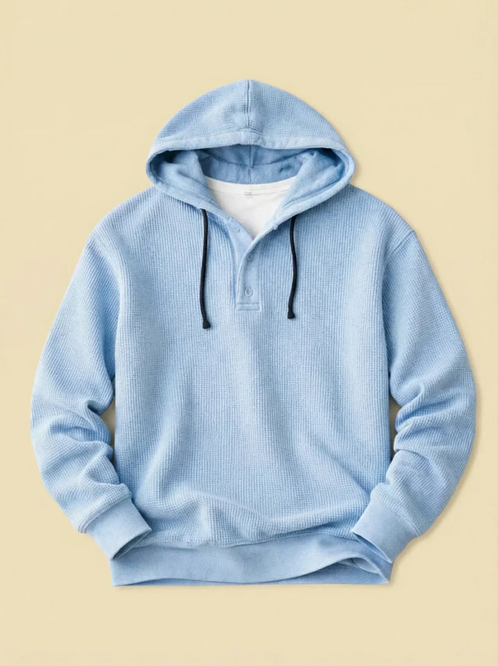 ALFRED | Textured Waffle Hoodie