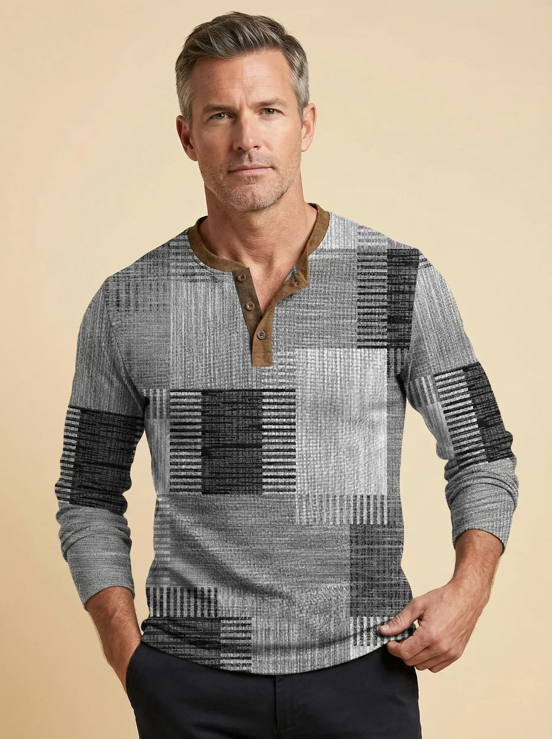 Ardeno Patchwork Statement Shirt
