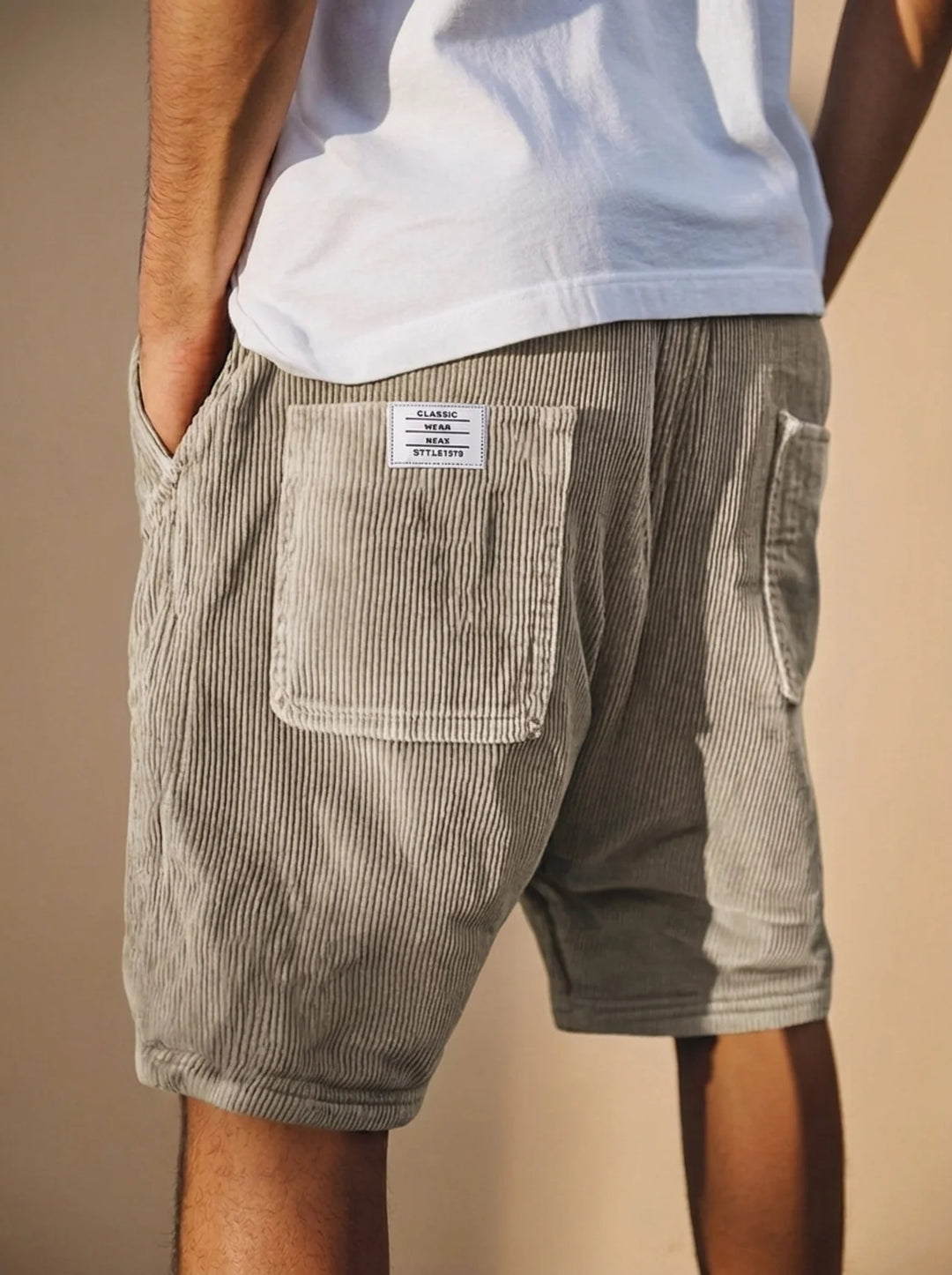 Tailored Corduroy Shorts
