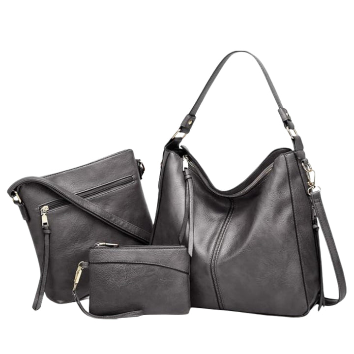 Chicago | Luxury 3-Piece Hobo Bag Set