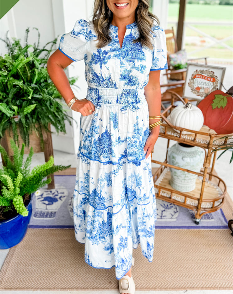 Alessandra | Classic Toile Maxi