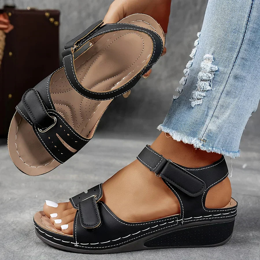 Elira | Sleek Support Sandals