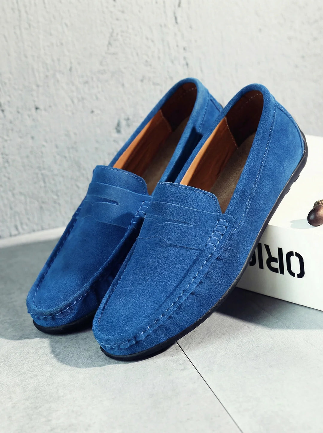 Harrington | Suede Slip-On Loafers